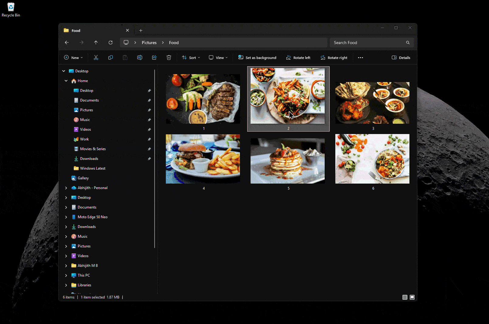 Hộp thoại Thuộc tính File Explorer không có chế độ tối