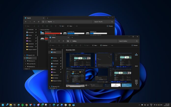 Cập nhật File Explorer trên Windows 11