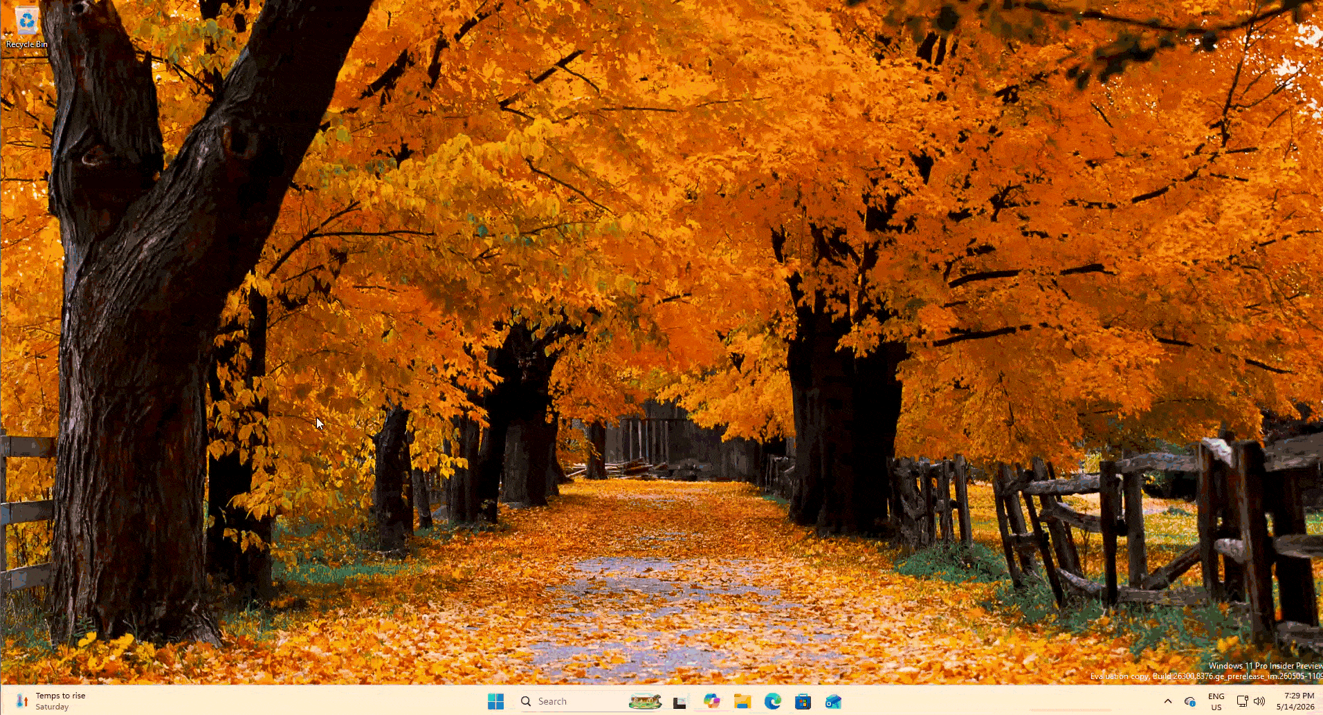 Khởi chạy menu Bắt đầu trong Windows 11