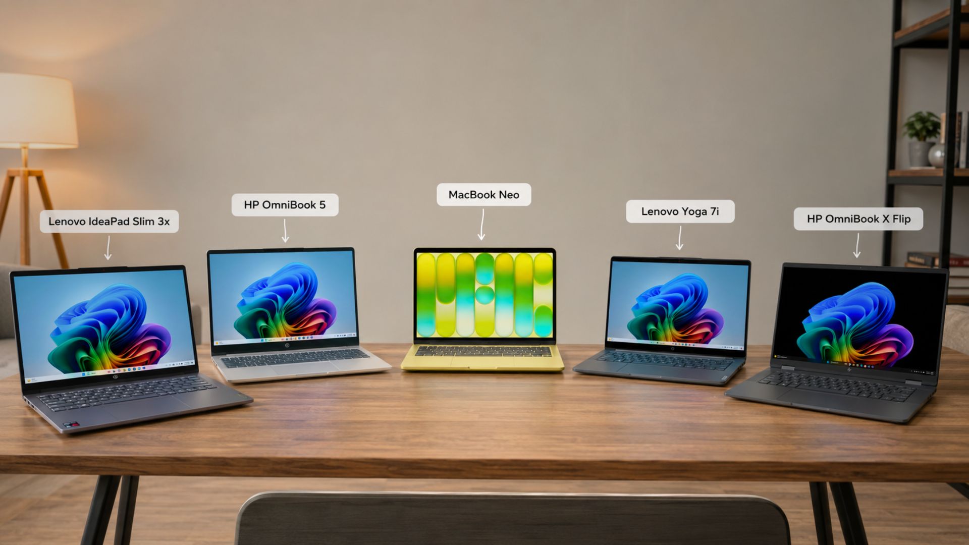 Máy tính xách tay MacBook Neo và Windows 11