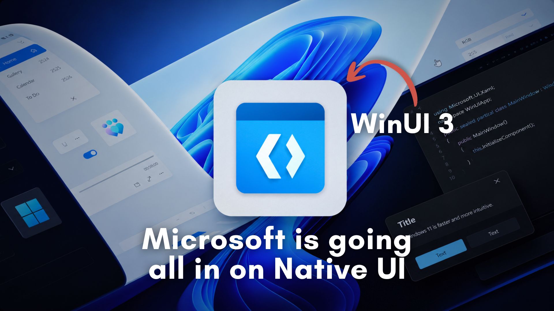 Microsoft is finally prioritizing native WinUI 3 over web wrappers