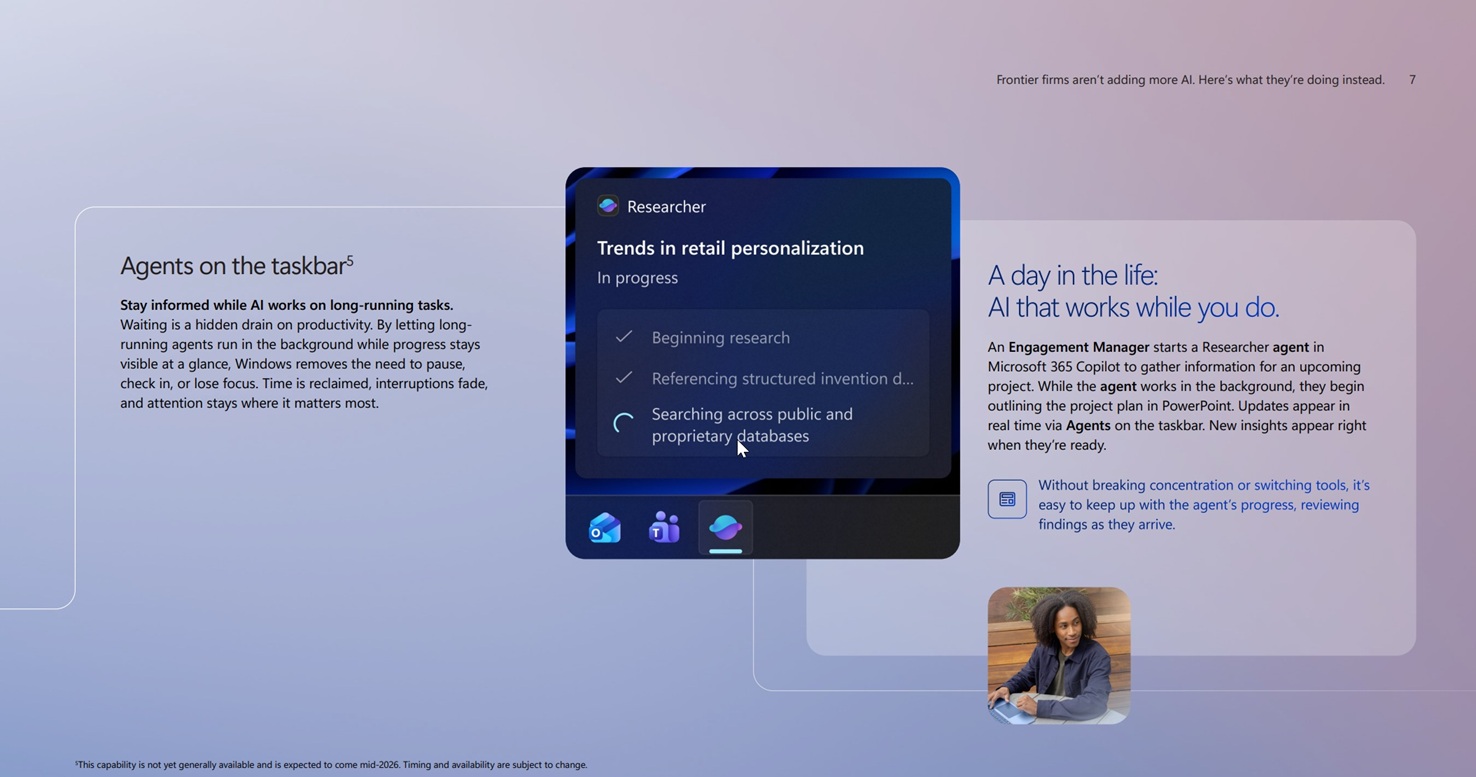 Trình nghiên cứu thanh tác vụ trong Windows 11