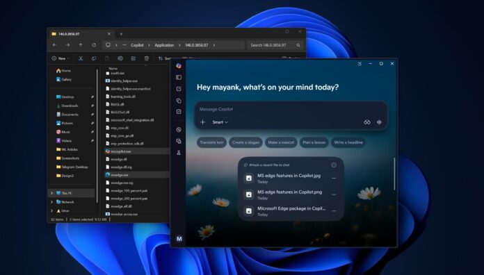 Ứng dụng Copilot của Windows 11 Ứng dụng Copilot của Windows 11