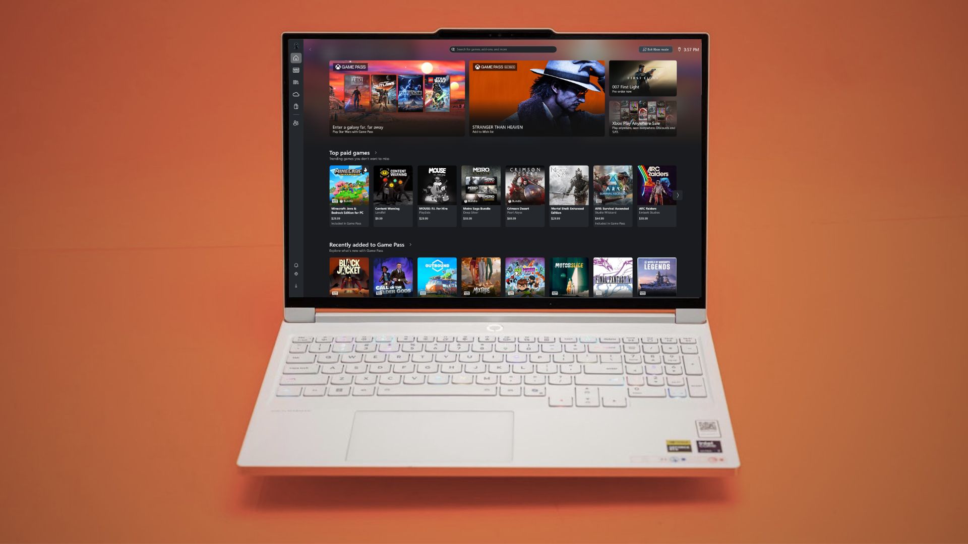 Chế độ Xbox trên máy tính xách tay Windows 11
