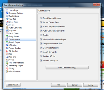 Hình ảnh 2 cho Avant Browser