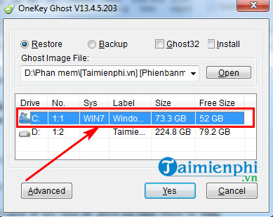 cach su dung onekey ghost