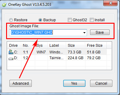 cach su dung onekey ghost
