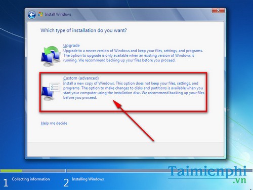 cach tao phan vung khi cai windows 7