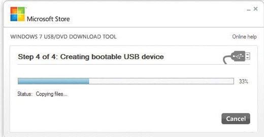 cach tao usb cai windows bang windows 7 usb download tool