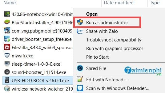 cach tao usb chua cung luc bo cai dat windows 10 8 7 xp 2