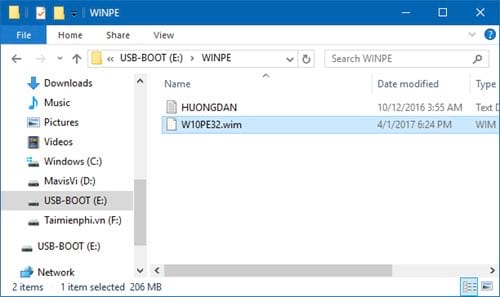 cach tao windows pe win mini de sua loi windows 8