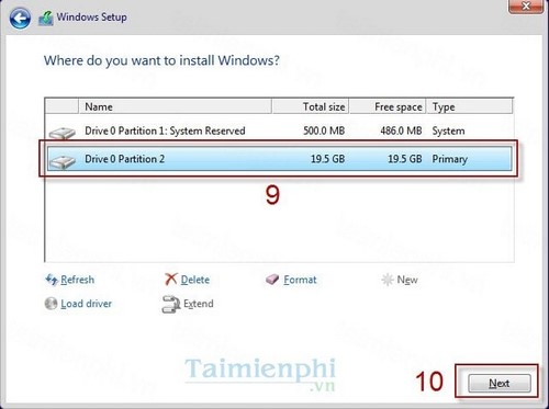cach cai windows 10 chi tiet nhat