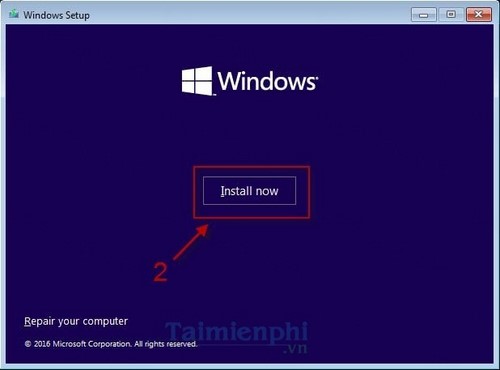 cách cài win 1 từ usb boot