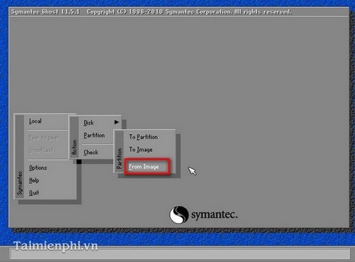 cach ghost windows 7 bang usb, onekey, norton ghost