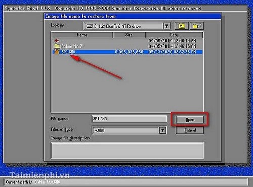 cach ghost windows 7 
