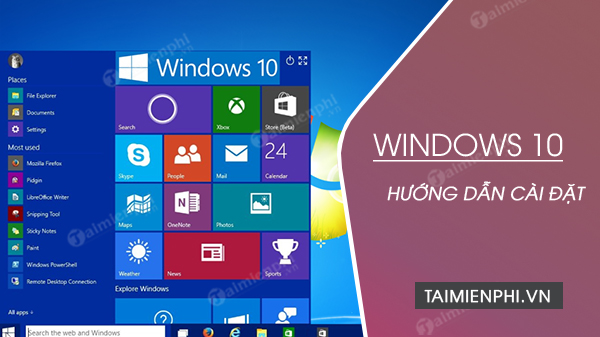 cach cai windows 10 bang file iso