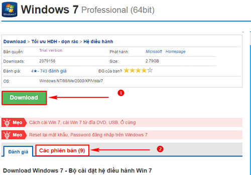 huong dan tai windows 7 truc tiep tu microsoft tai windows 7 iso chinh chu