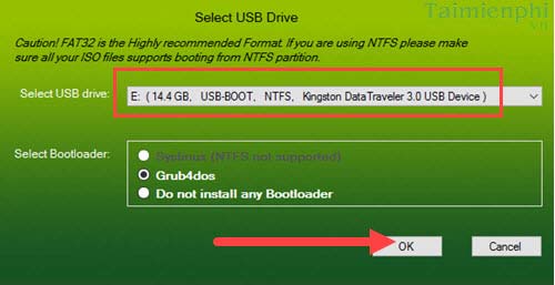 tao usb boot bang xboot