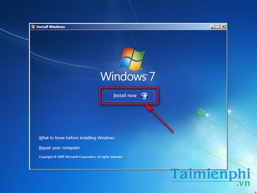 cach tao phan vung khi cai windows 7
