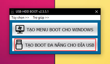 cai windows 10, 8.1, 7 tren cung usb