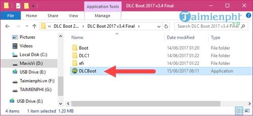 tao usb boot chuan uefi voi dlc boot 3