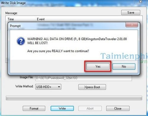 tao usb cai win 10 voi UltraISO