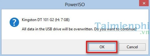 tao usb cai win 8 voi poweriso