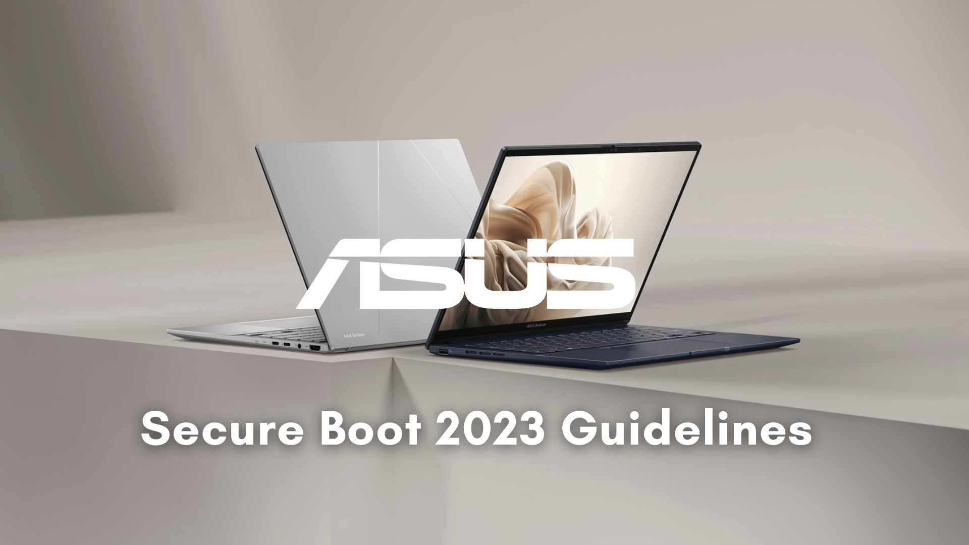 ASUS 2023 secure boot update guidelines