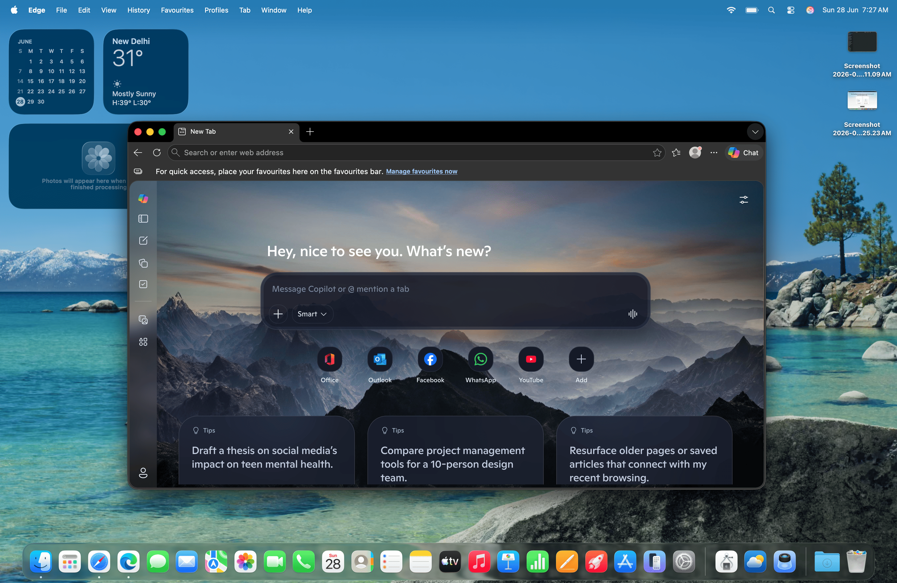 Đã mở Edge cho macOS 