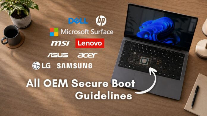 HP, Dell, ASUS, and Lenovo have published dedicated Secure Boot 2023 certificate update guides for their devices.