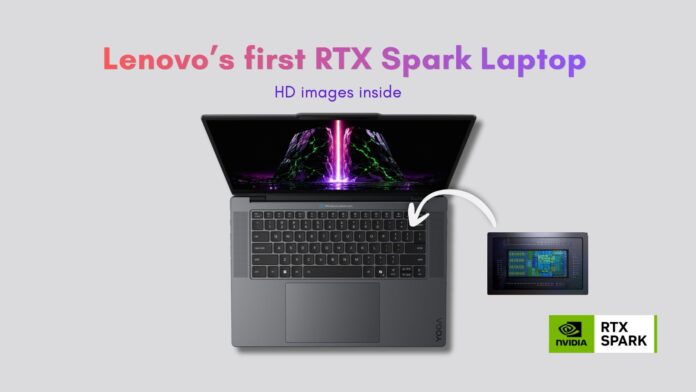 Hình ảnh độ phân giải cao của Lenovo Yoga Pro 9n được cung cấp bởi NVIDIA RTX Spark (N1X)