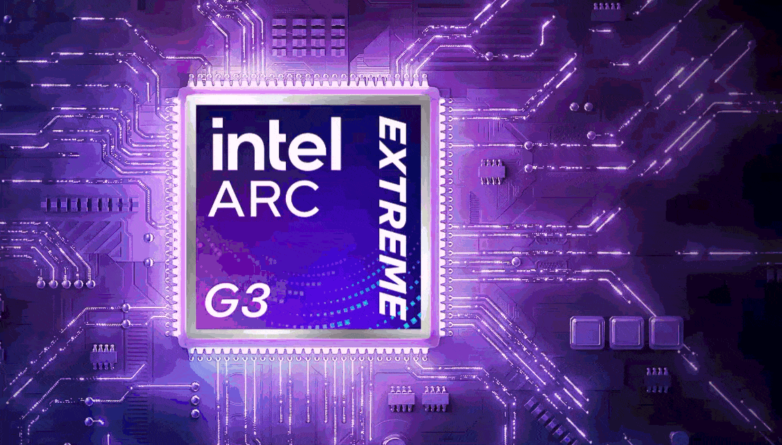Intel Arc G3 Extreme trong MSI Claw 8 EX AI+