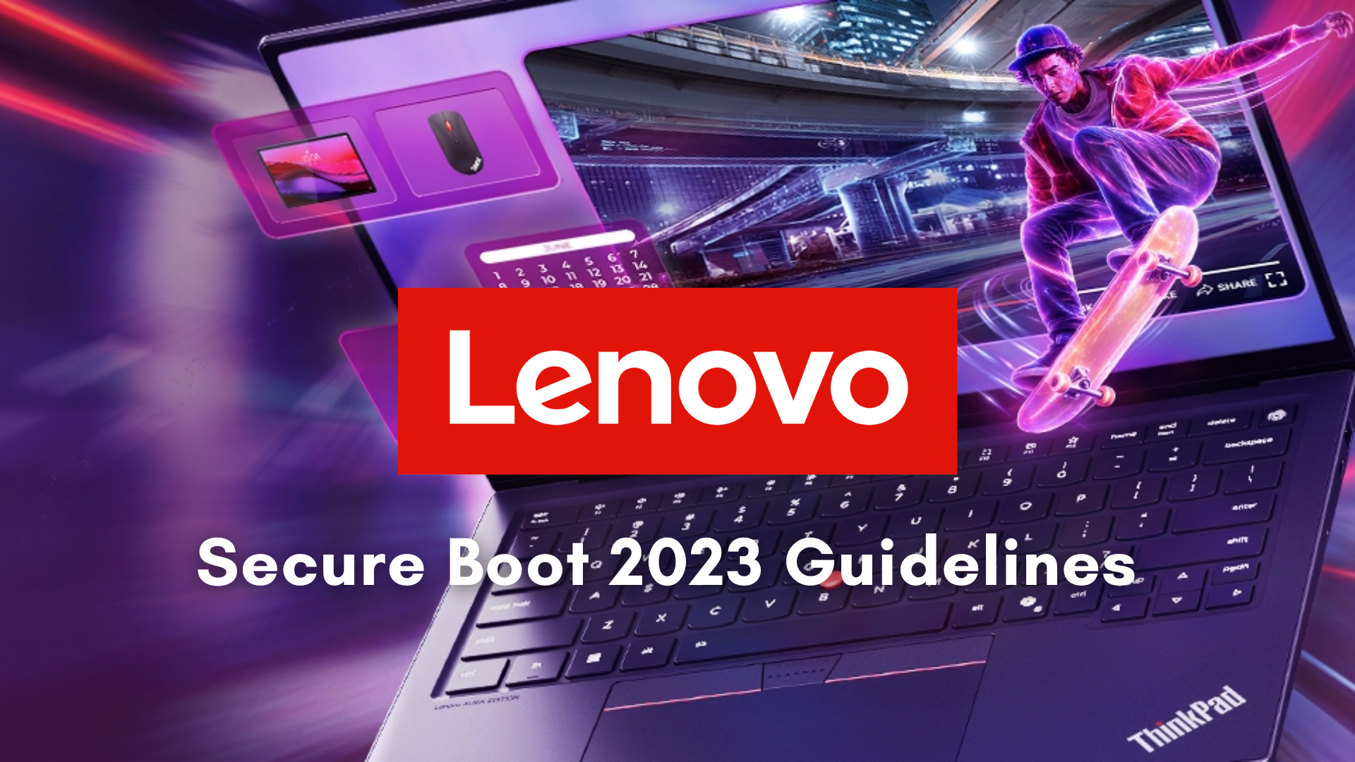Lenovo 2023 secure boot update guidelines