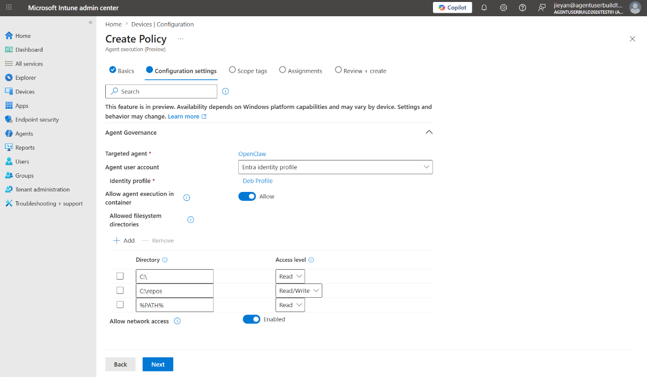 Trung tâm quản trị Microsoft Intune