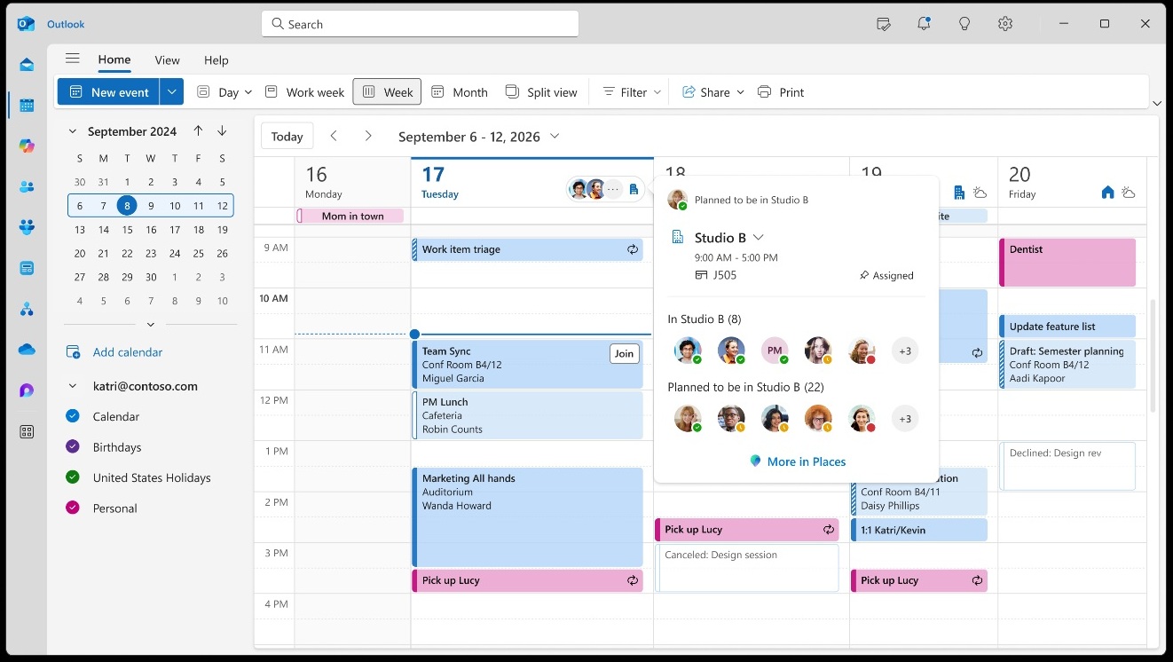 Giám sát vị trí của Microsoft Teams