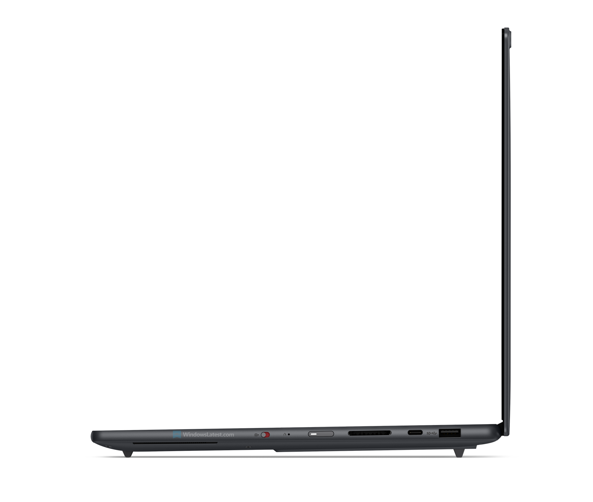 Các cổng kết nối bên phải của Lenovo Yoga Pro 9n