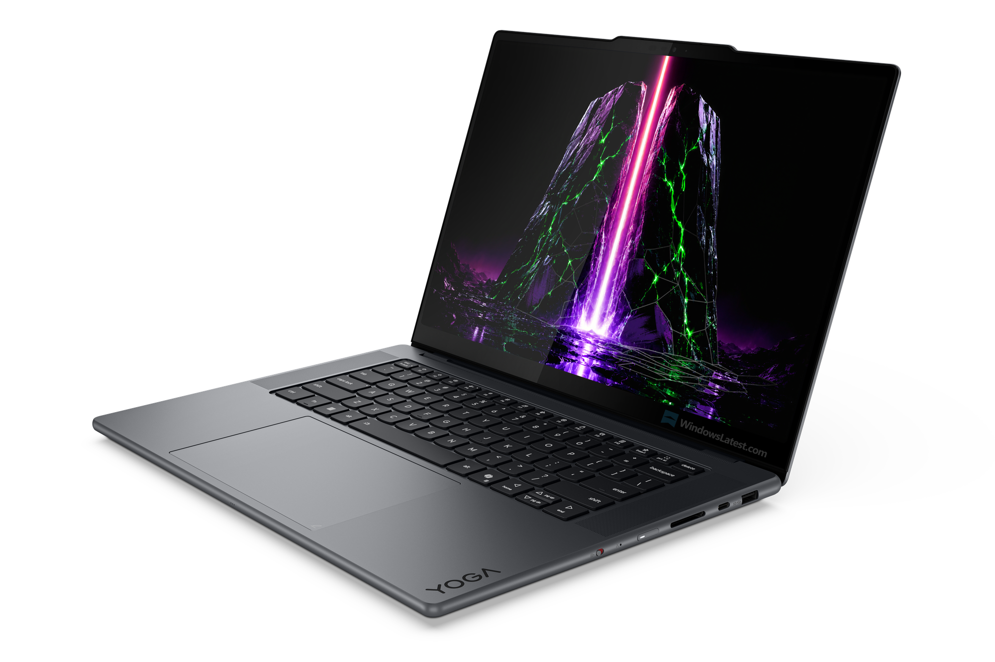 Mặt bên của Lenovo Yoga Pro 9n