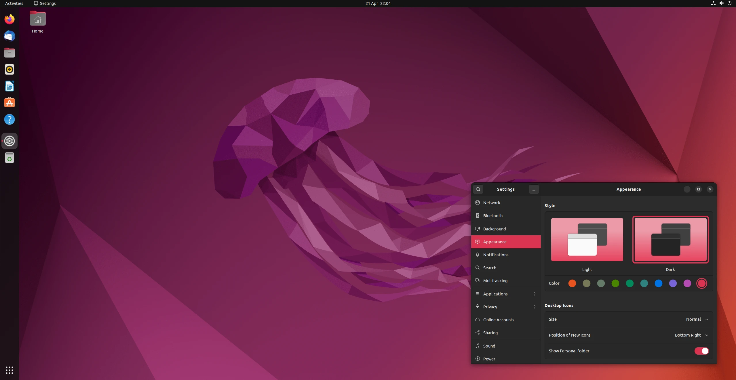 Giao diện người dùng Ubuntu