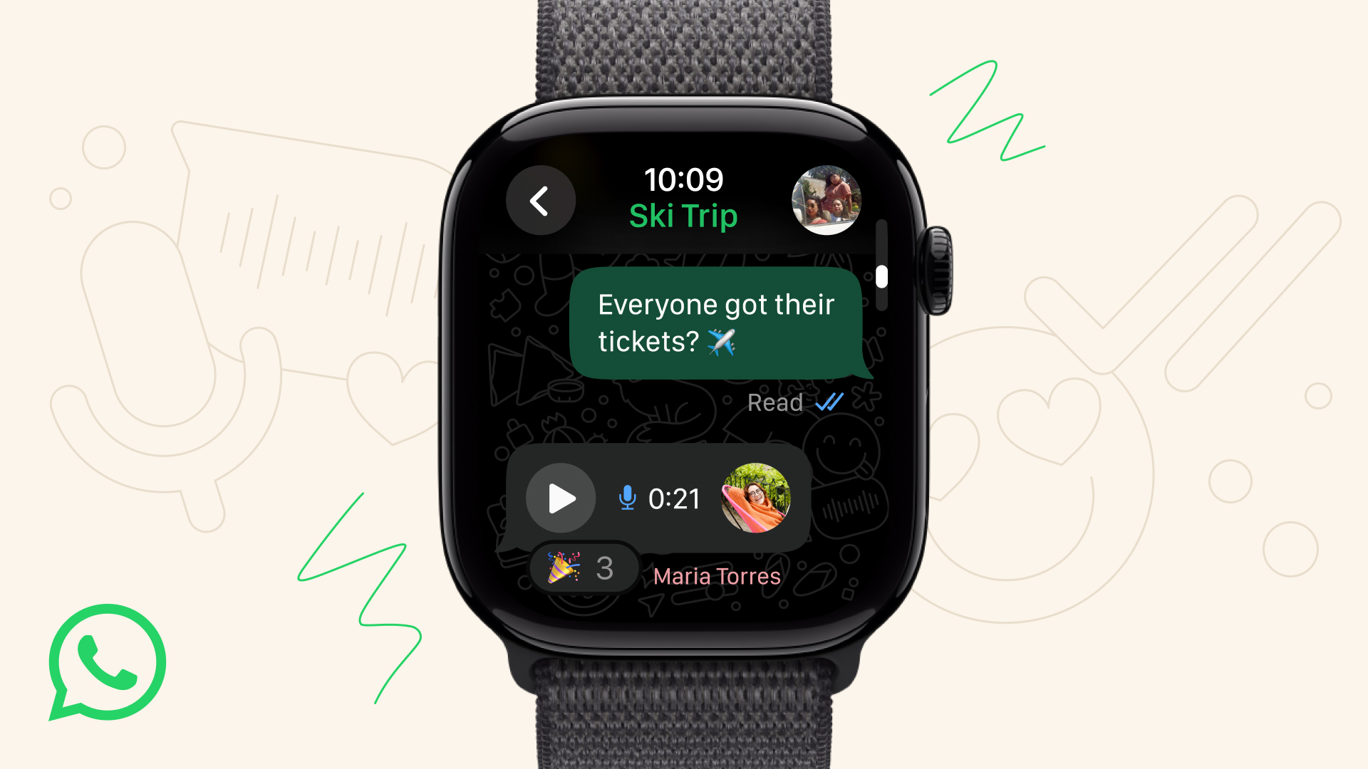 WhatsApp for Apple Watch