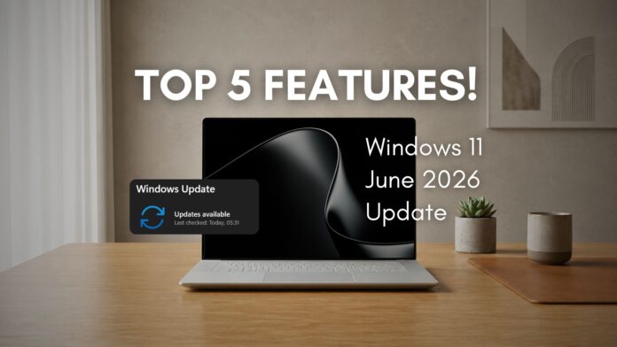 Windows 11 June 2026 Security update brings a ton of new features and improvements