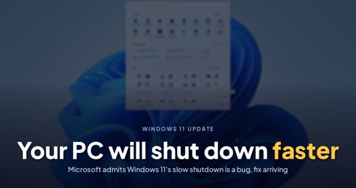 Windows 11 tắt máy nhanh hơn