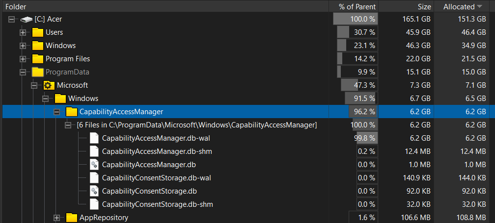 Khả năng sử dụng tệp AccessManager