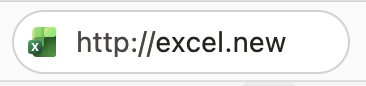 Tạo bảng tính Excel mới