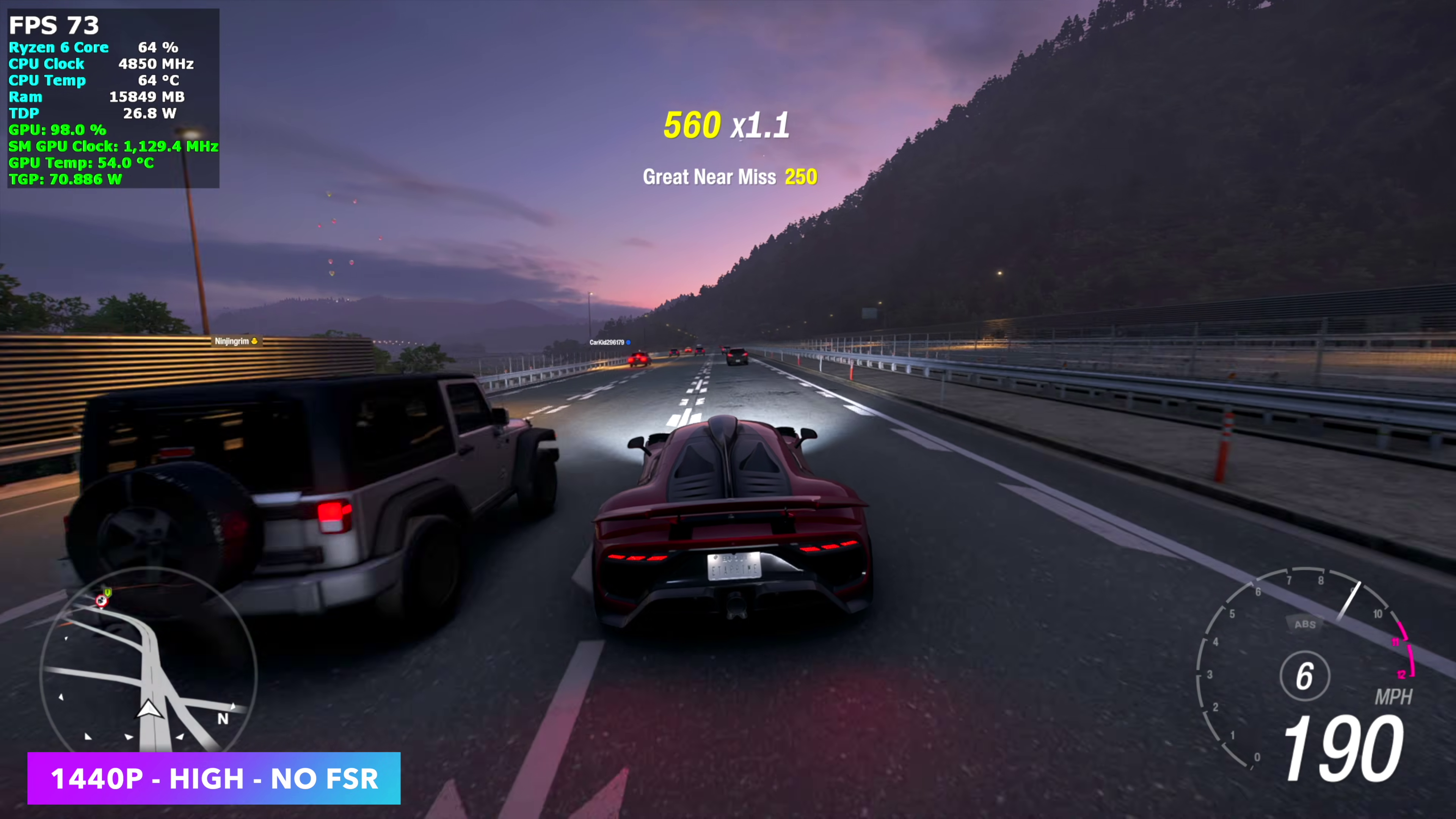 Forza Horizon 6 in Steam Machine with Windows 11