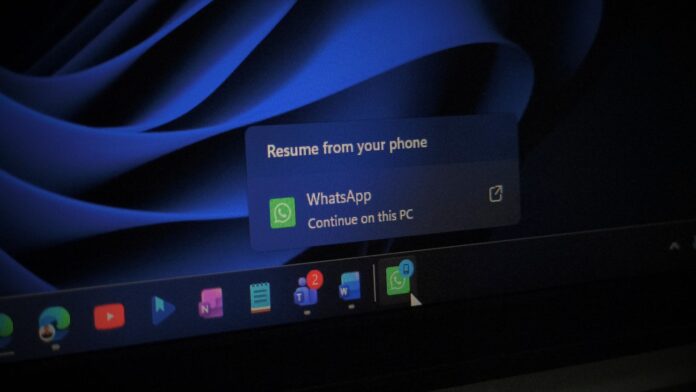 Tính năng Tiếp tục của WhatsApp trên PC này hiện đã có sẵn cho tất cả người dùng Windows 11