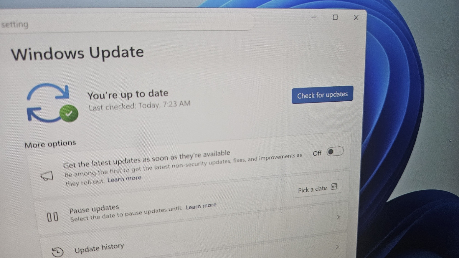 Windows 11 nhận các bản cập nhật mới nhất
