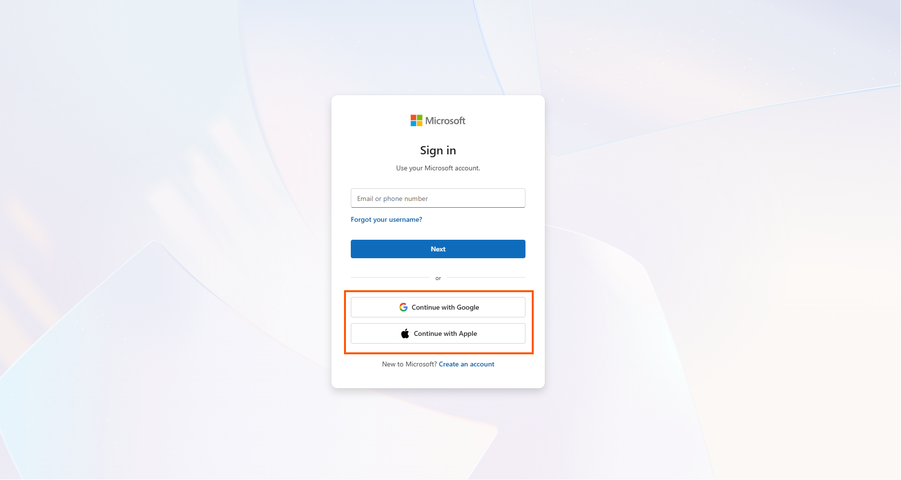 Bây giờ bạn có thể đăng nhập vào Bing bằng tài khoản Google hoặc tài khoản Apple